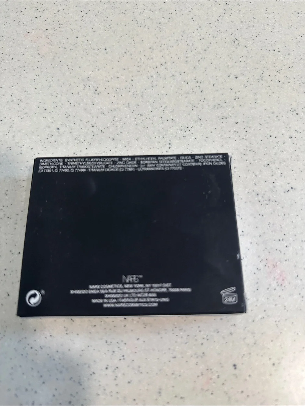 NARS Bronzing Powder Compact - Black with Copper Logo